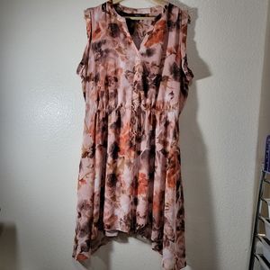 Simply Vera Vera Wang Floral Print Dress